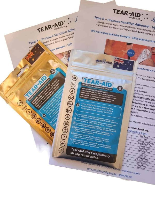 Tear Aid repair patches